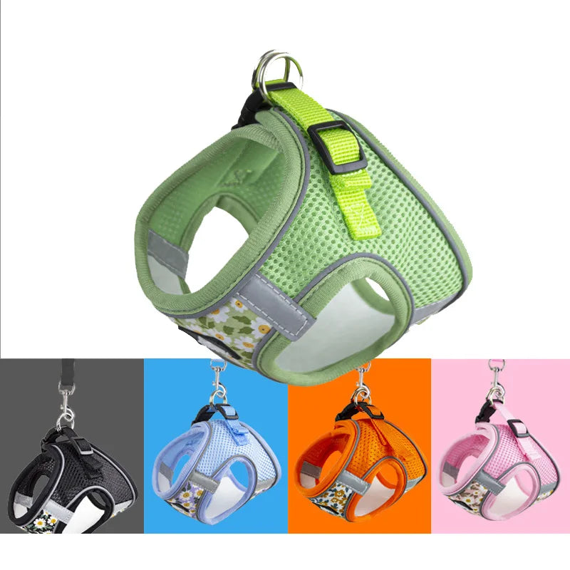 TrailMate reflective breathable step-in dog harness