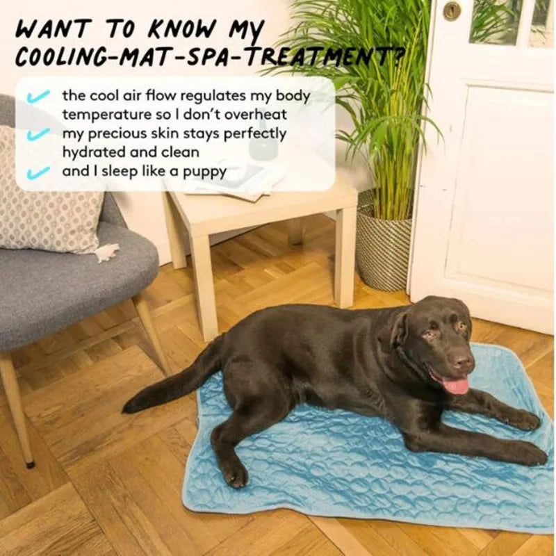 CoolPaws mat size range XS to XXL