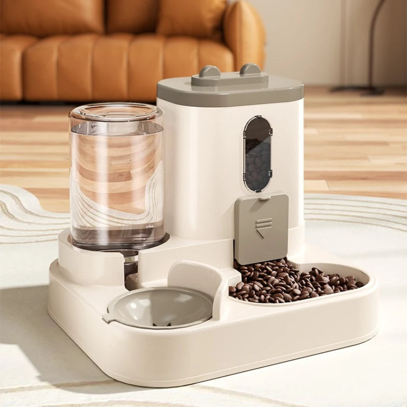 SpillStop gravity pet feeder bowl