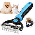 CoatCare undercoat deshedding brush for dogs and cats