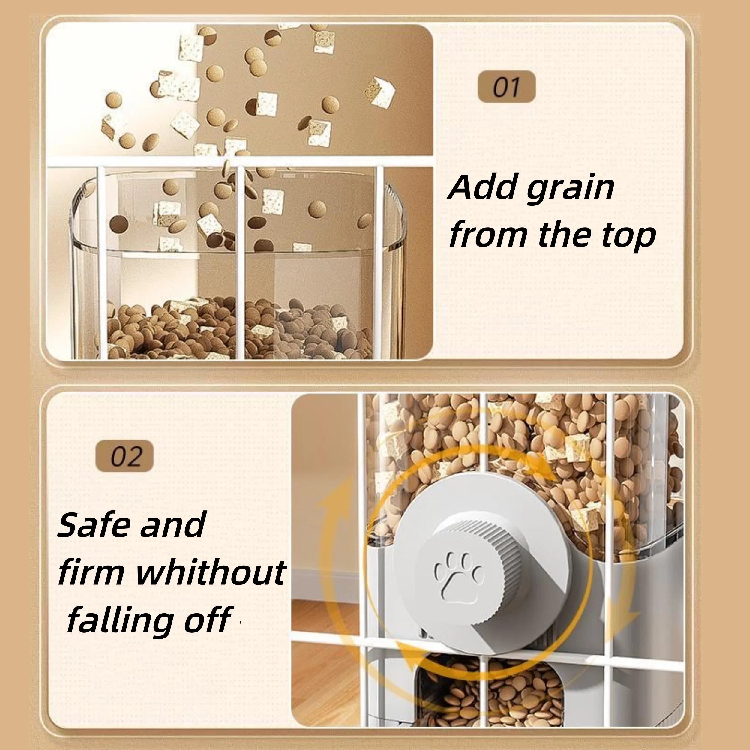SpillStop 520ml and 1200ml capacities